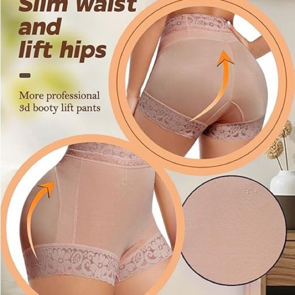 Black High-Waisted Lace Panties